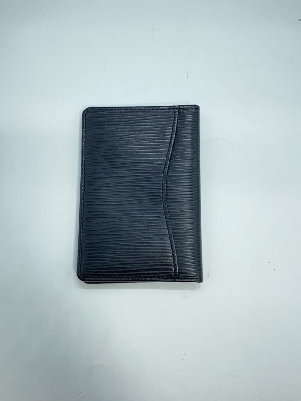 Louis Vuitton Leather Organizer Epi Black Black Poche de Black